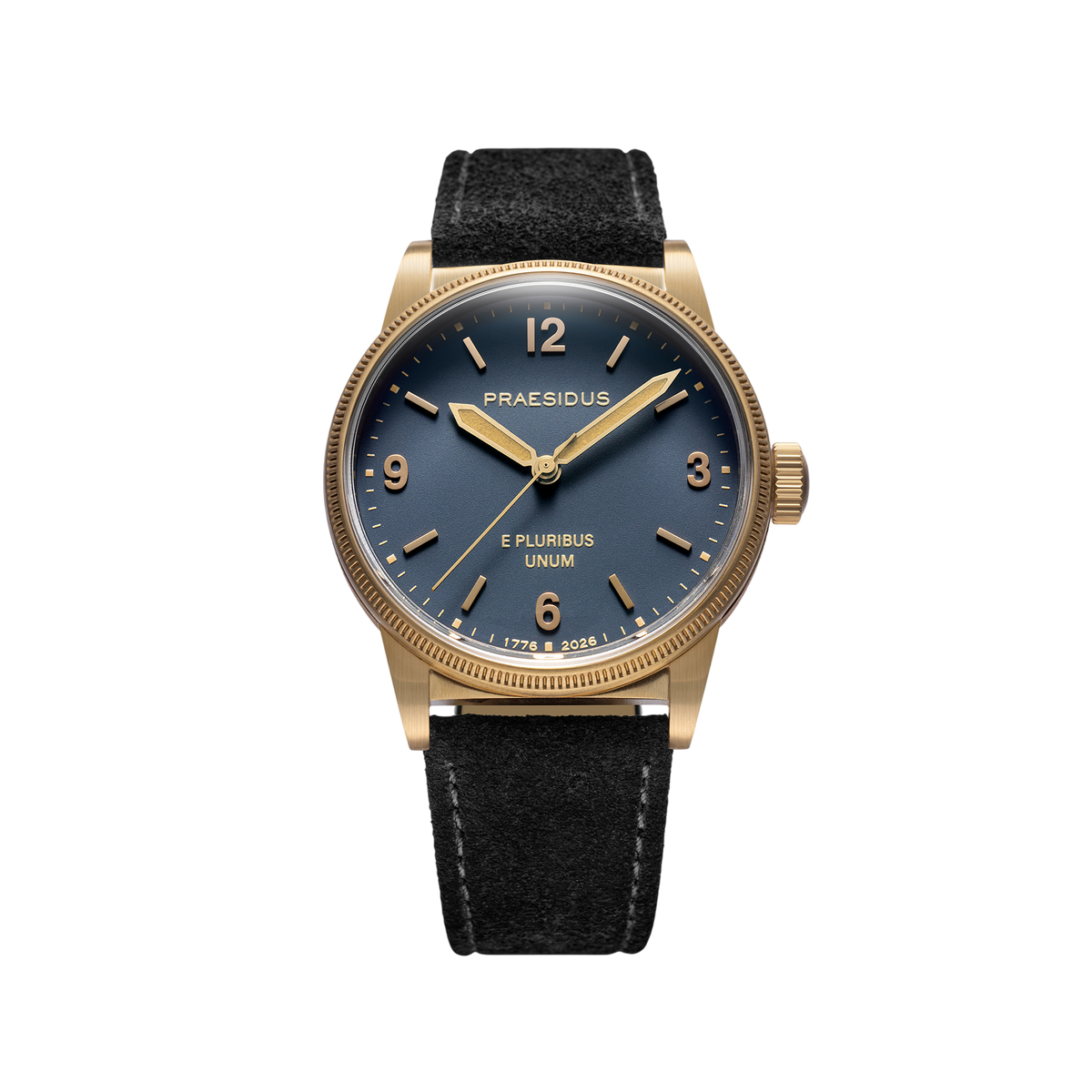 250th Anniversary Bronze - Black Leather