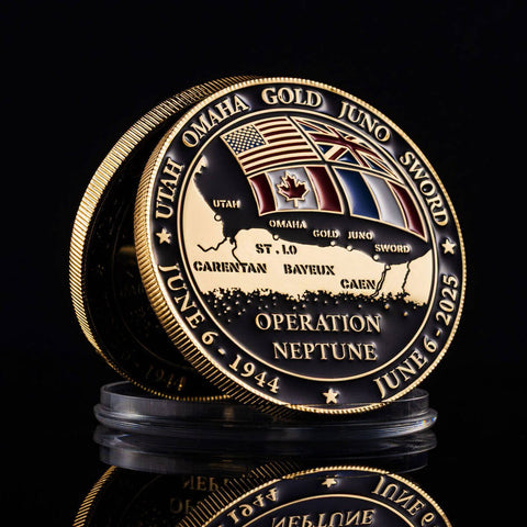81st Anniversary of D - Day Commemorative Coin - Praesidus