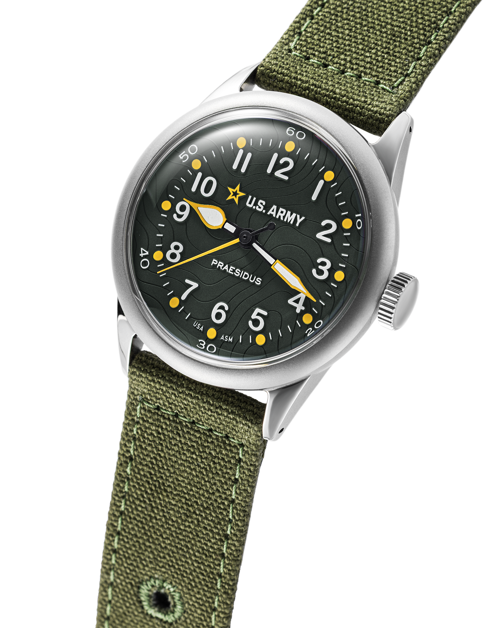 A-11 U.S. Army Topo Green Automatic