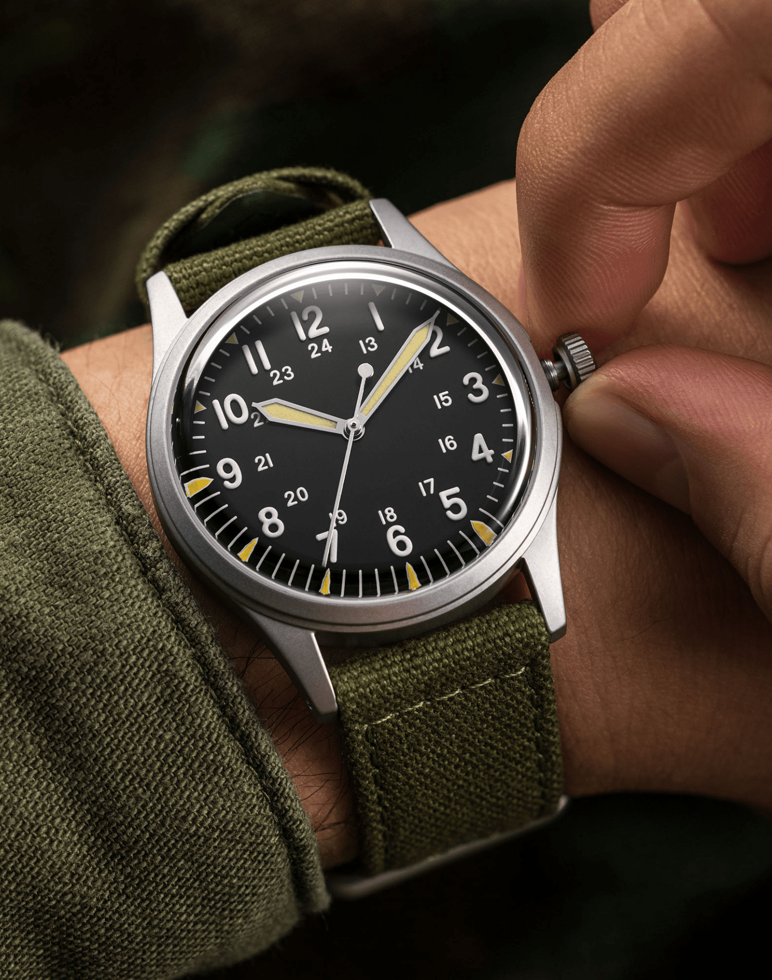 Jungle Field Automatic 38 - Matte Black - Praesidus