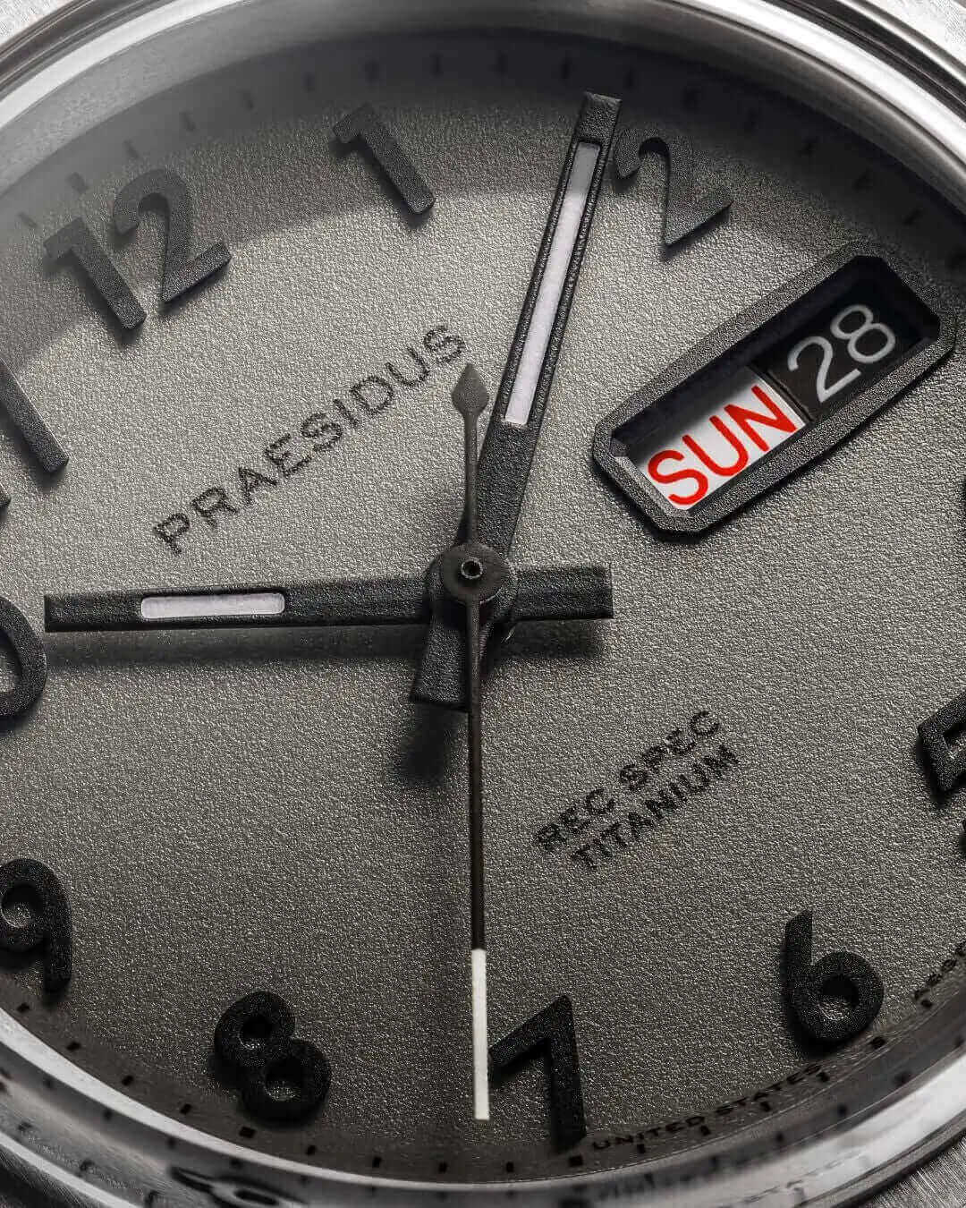 Rec Spec EX - Ti Gray - Praesidus