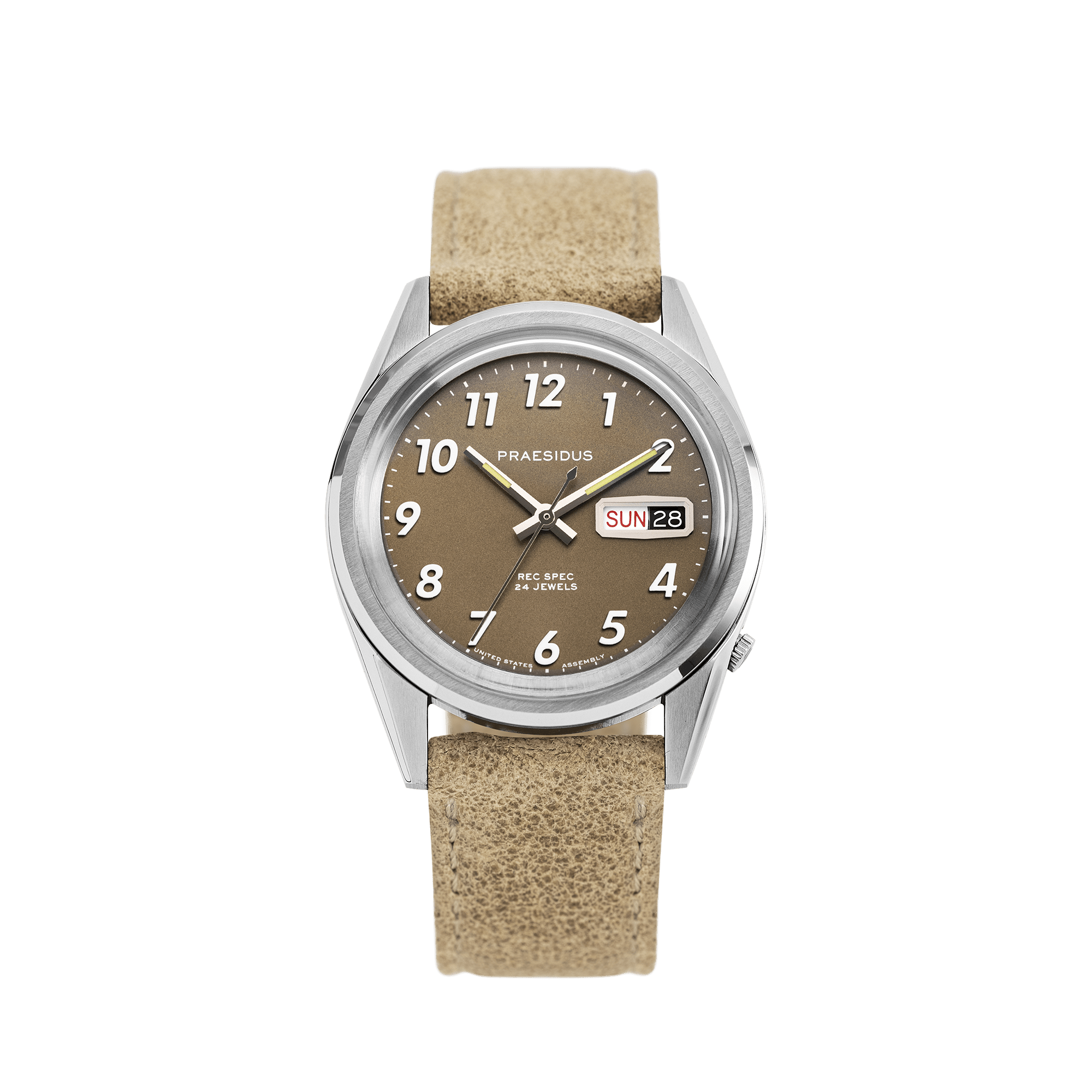Rec Spec - Khaki Brown - Praesidus