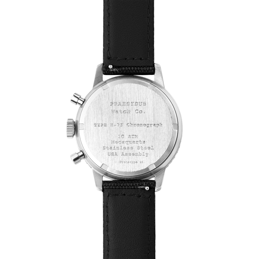 Type H - 75 - Black Canvas - Praesidus