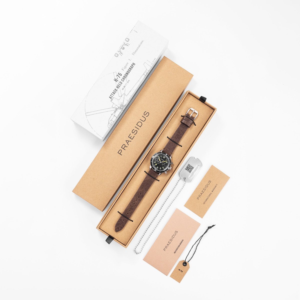 Type H - 75 - Brown Leather - Praesidus