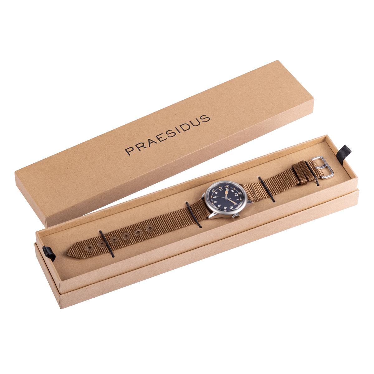 Service Watch - Black Nylon - Praesidus