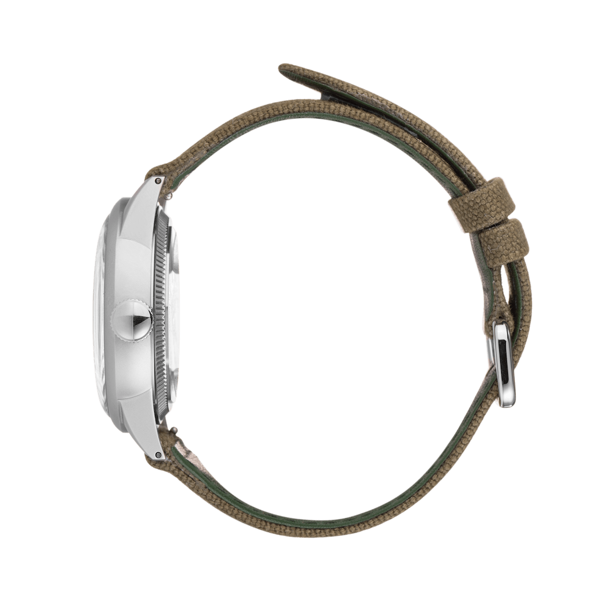 Service Watch - White Canvas - Praesidus