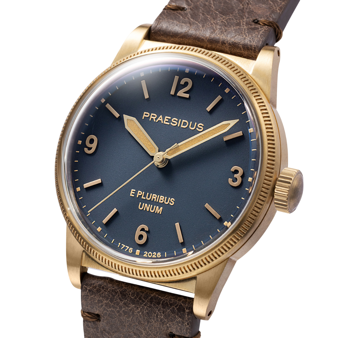 250th Anniversary Bronze - Dark Brown Leather