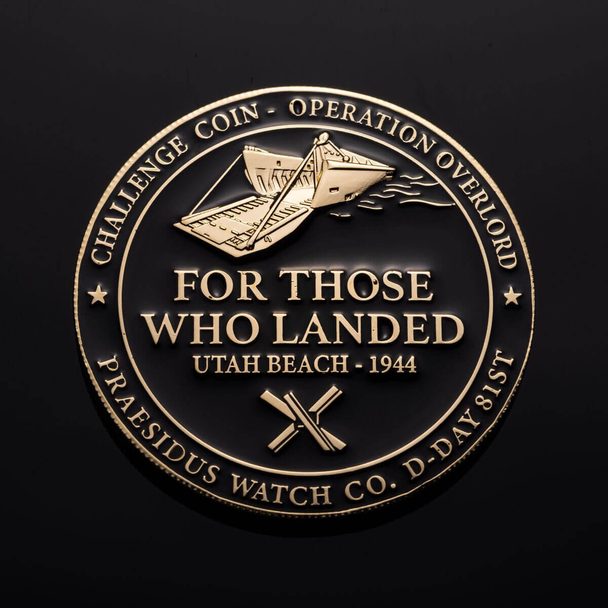 81st Anniversary of D - Day Commemorative Coin - Praesidus