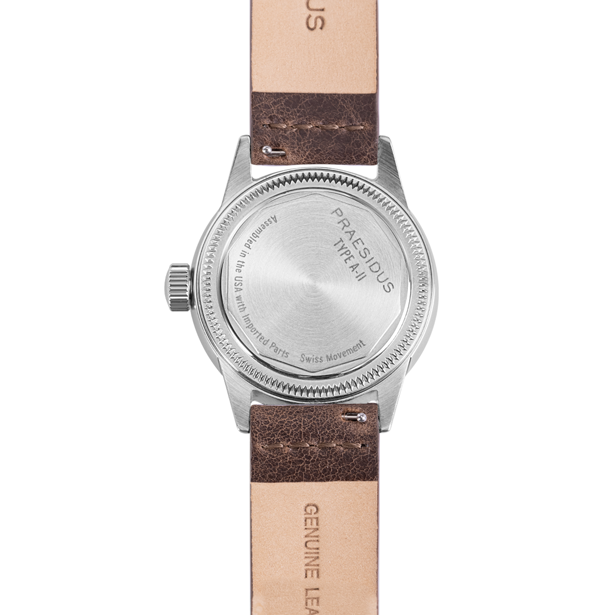 Service Watch - Black Leather
