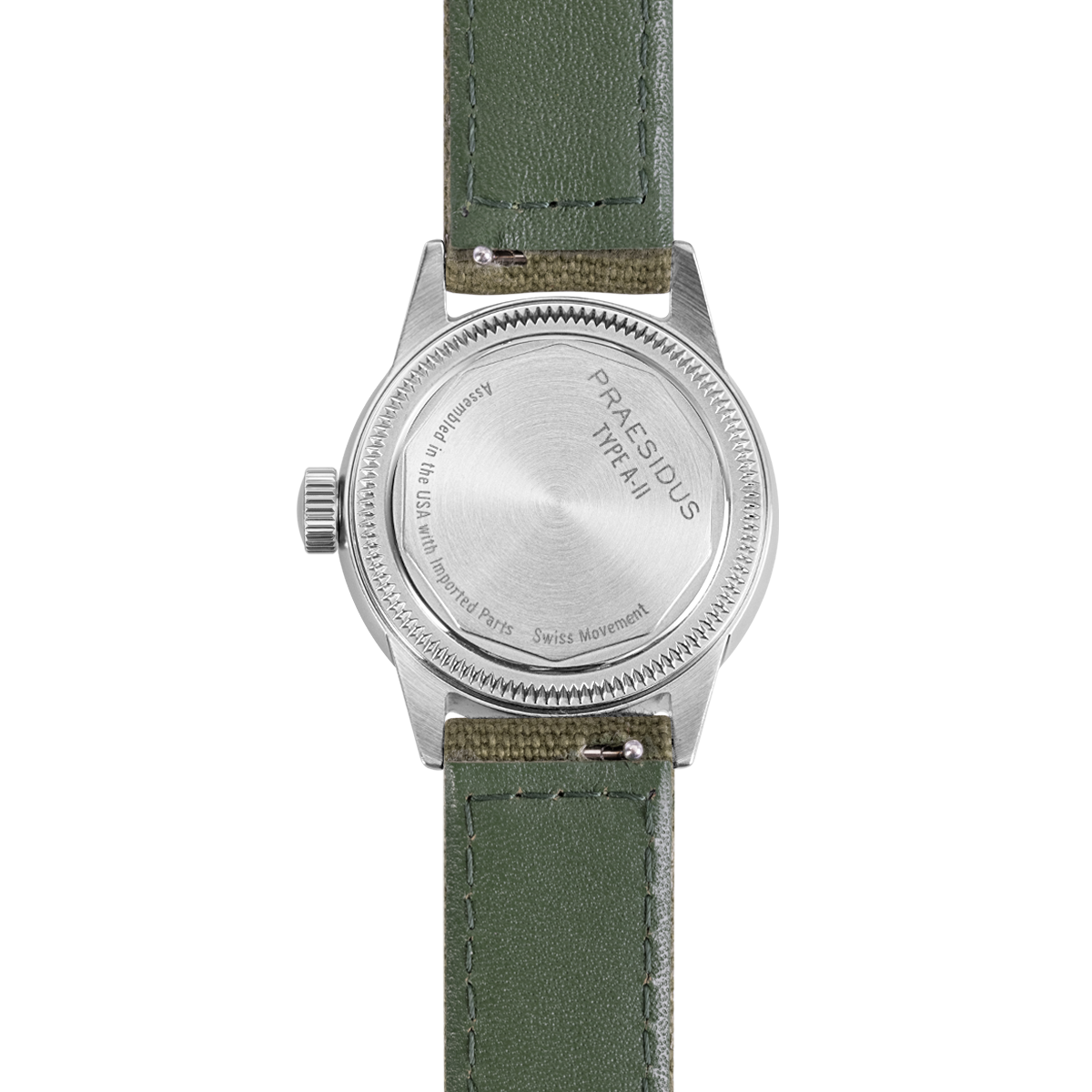 Service Watch - White Canvas