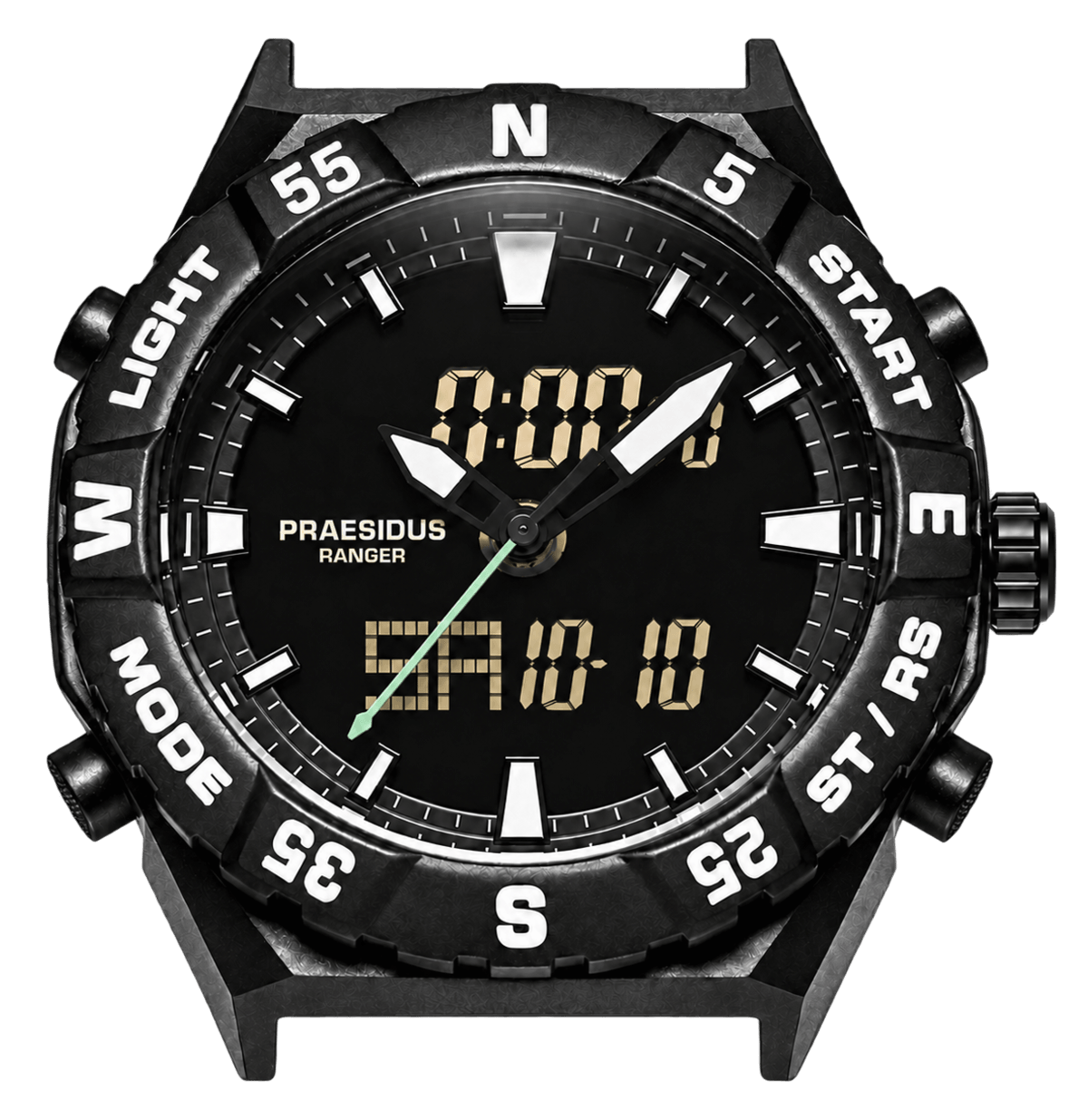Ranger GMT dial in daylight