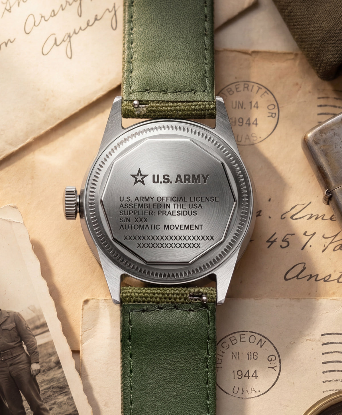 Your rank.
Your unit.
Your watch.