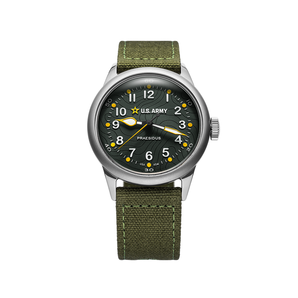 A-11 U.S. Army Topo Green Automatic