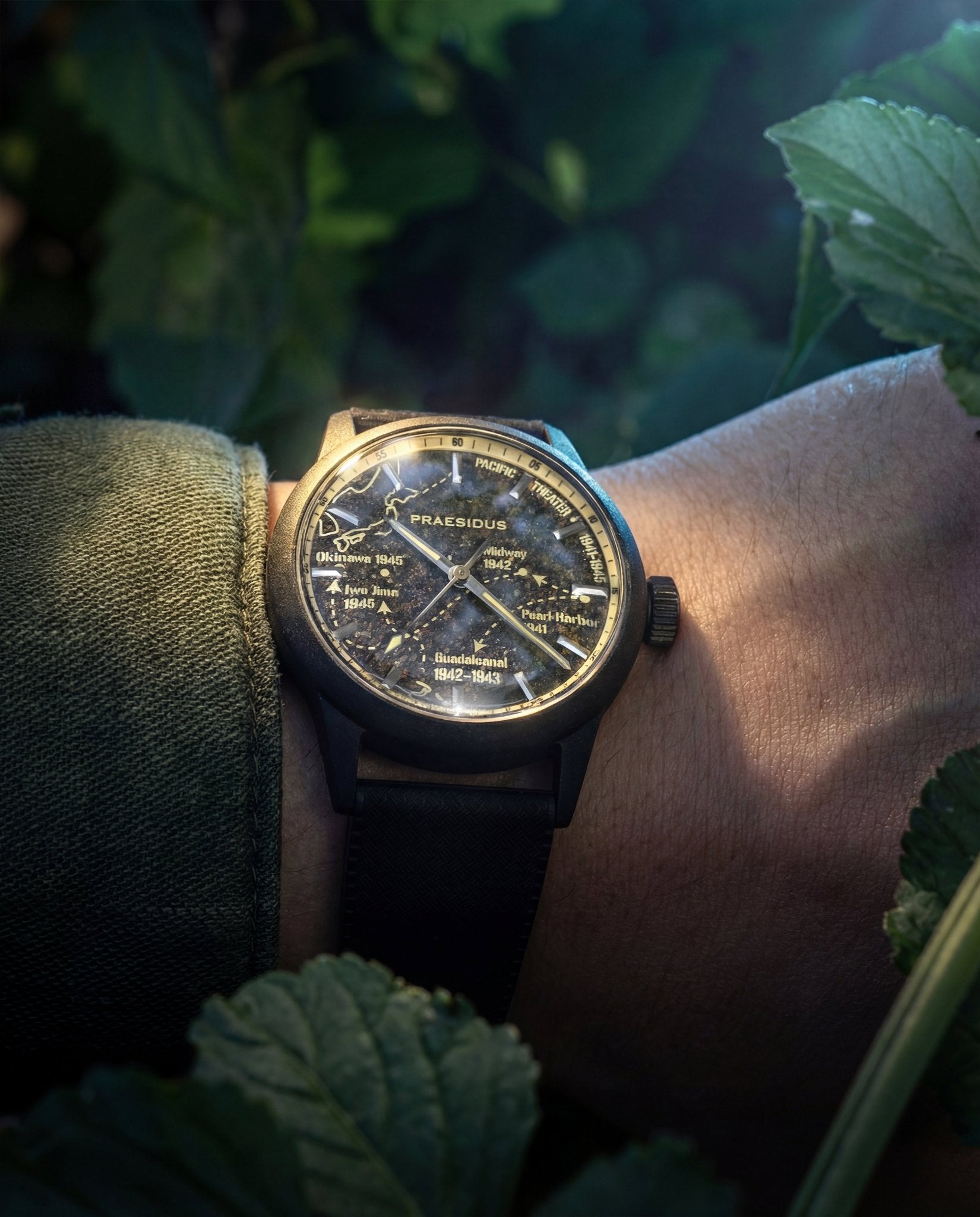 A-11 Pacific Front Patina - Iwo Jima Watch | Praesidus