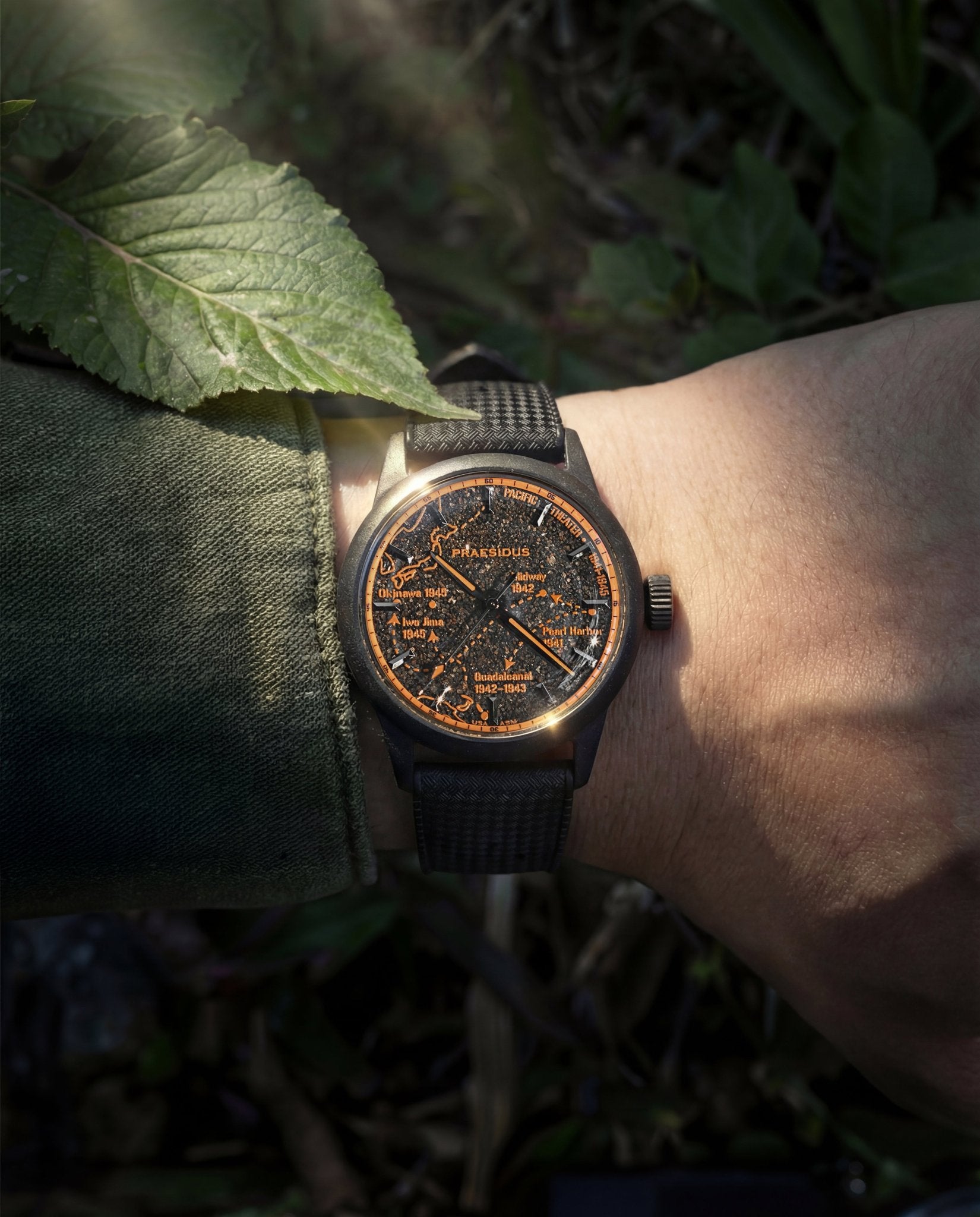 A - 11 Pacific Front - Volcanic orange - Praesidus