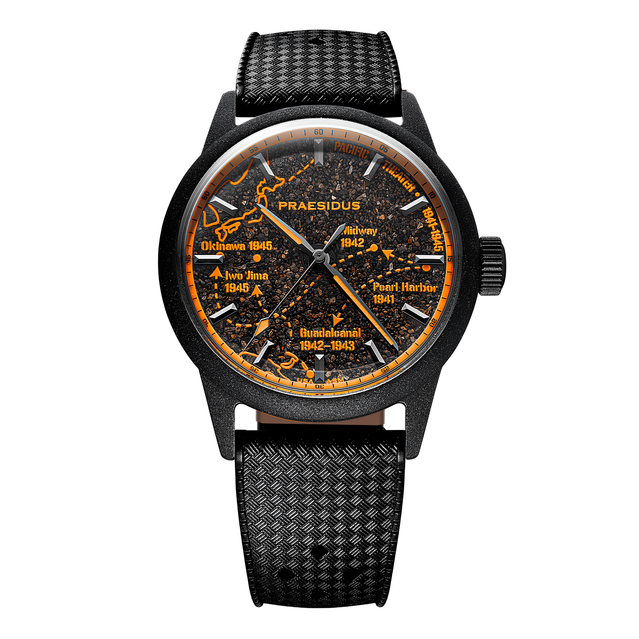 A - 11 Pacific Front - Volcanic orange - Praesidus