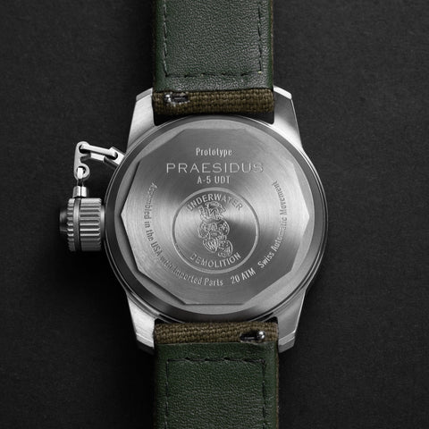 A - 5 UDT: Stock Green Canvas - Praesidus