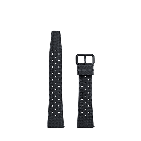 Black Tropic Rubber Strap - Praesidus