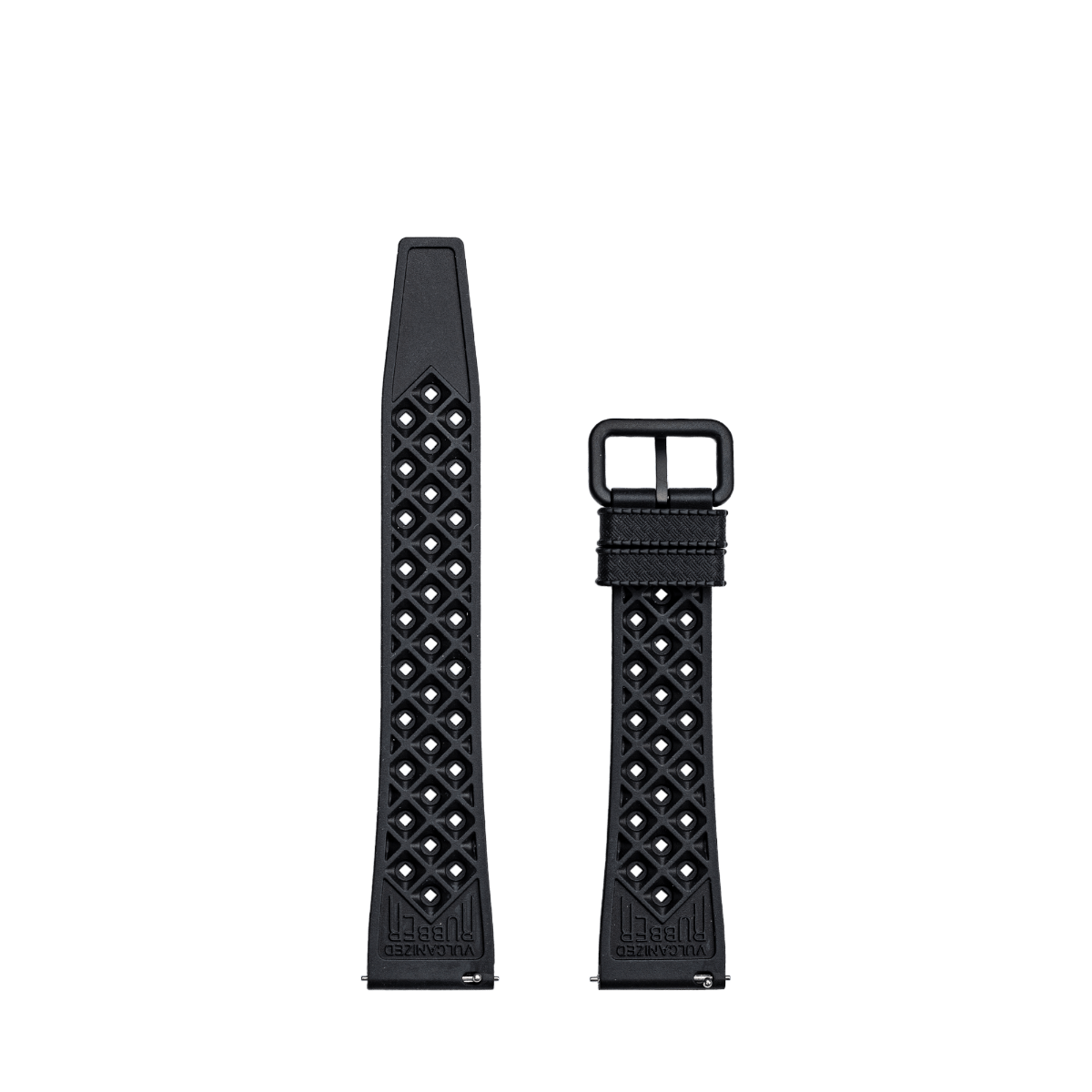 Black Tropic Rubber Strap - Praesidus