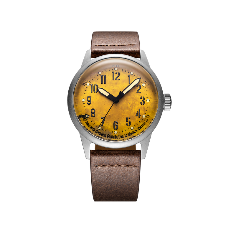 Yellow Patina Dial