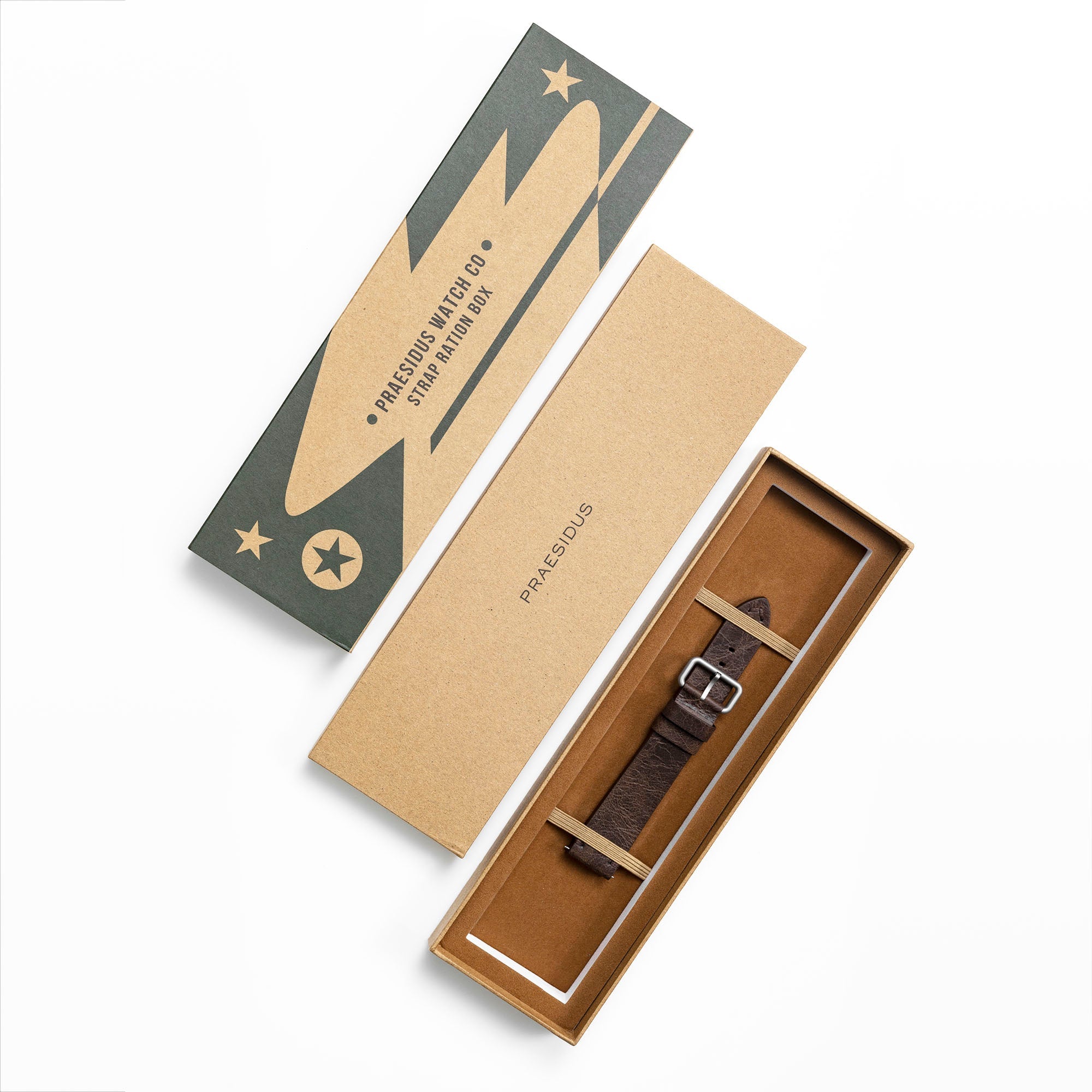 Dark Brown Leather Strap - Praesidus