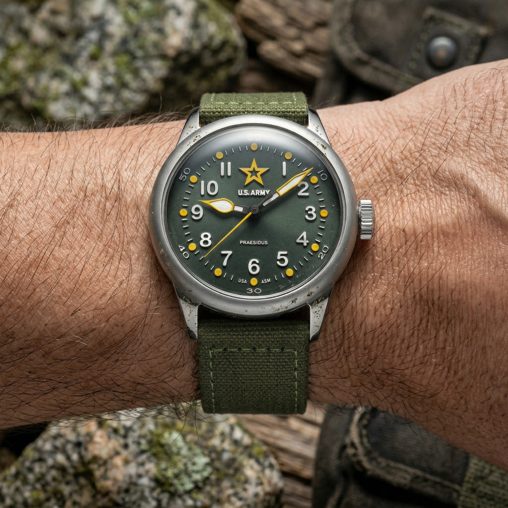 A-11 U.S. Army Matte Green Automatic