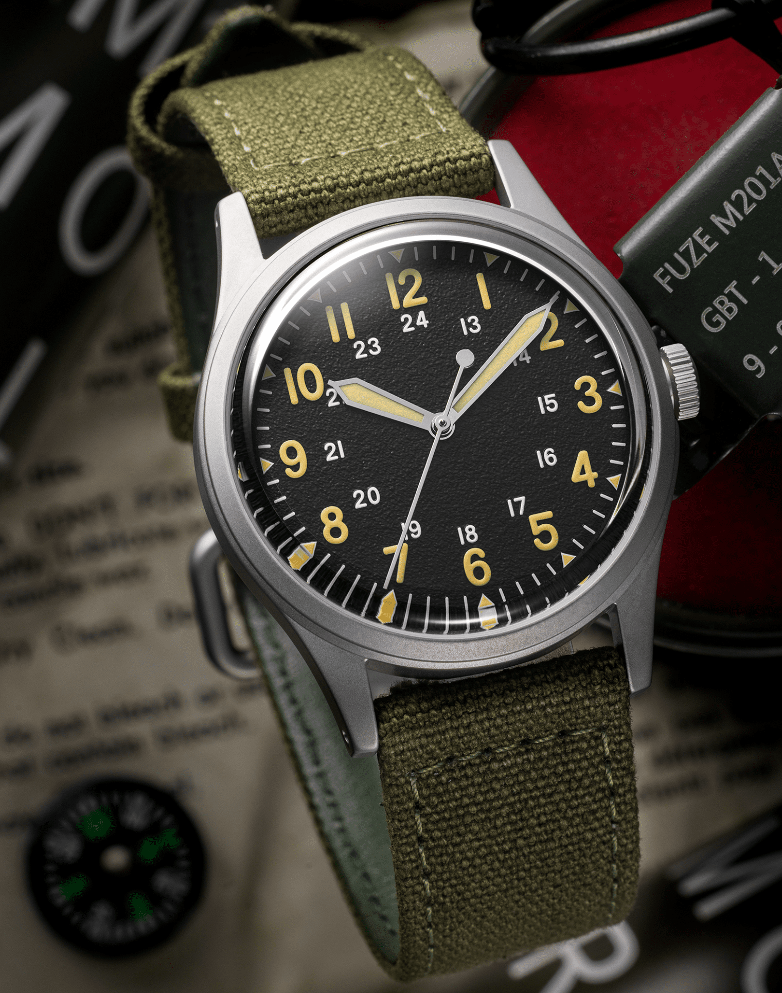 Jungle Field Automatic 38 - Matte Black - Praesidus