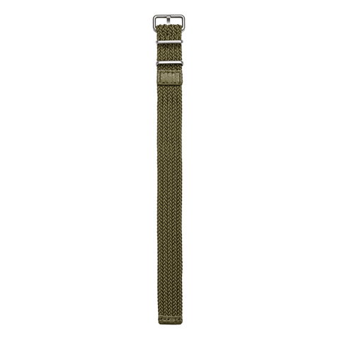 Olive Green Perlon Strap - Praesidus