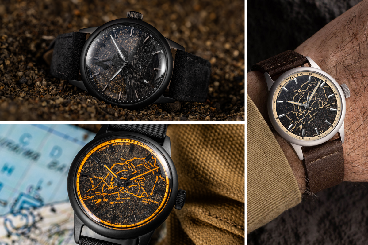 US military veteran gift watch set Iwo Jima commemorative A-11 field watches assembled in USA 