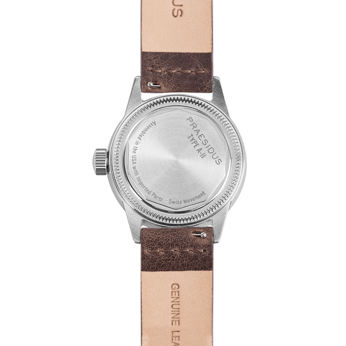 Service Watch - Black Leather - Praesidus
