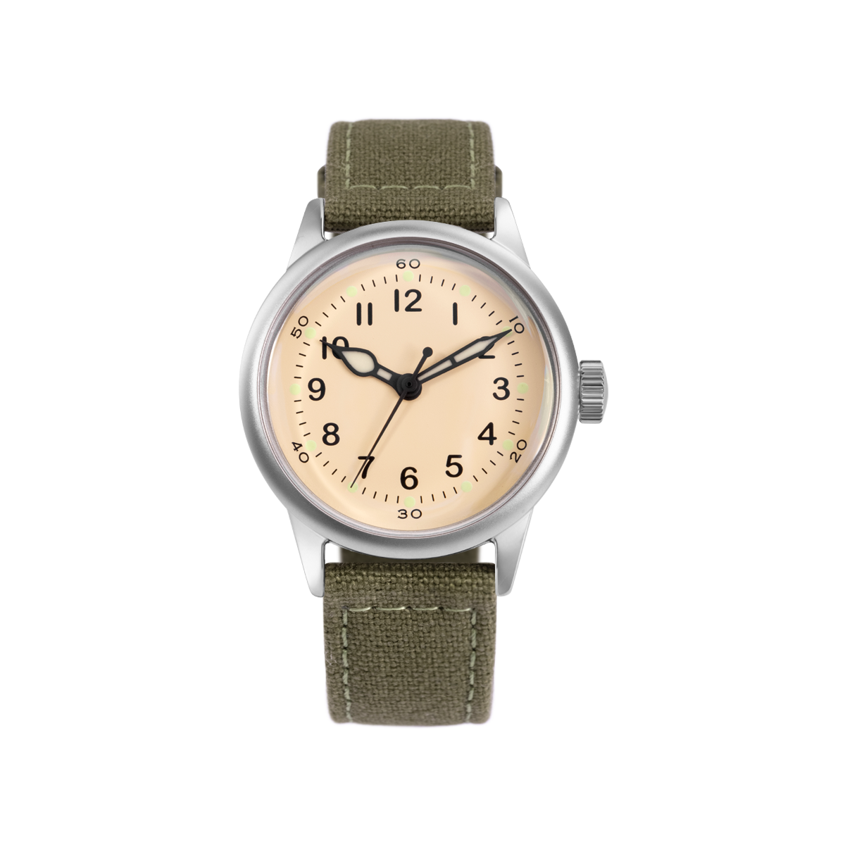 Thorn 36mm Titanium A11 Military Field Watch – Militado Watches - Classic  Retro Watches - Vintage Watches
