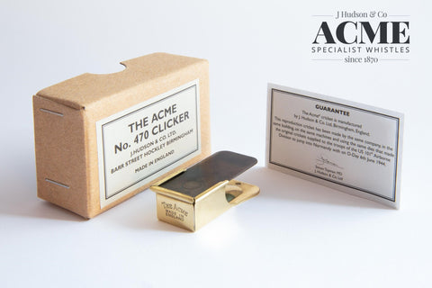 Acme Clicker 470 - Polished Brass - Praesidus