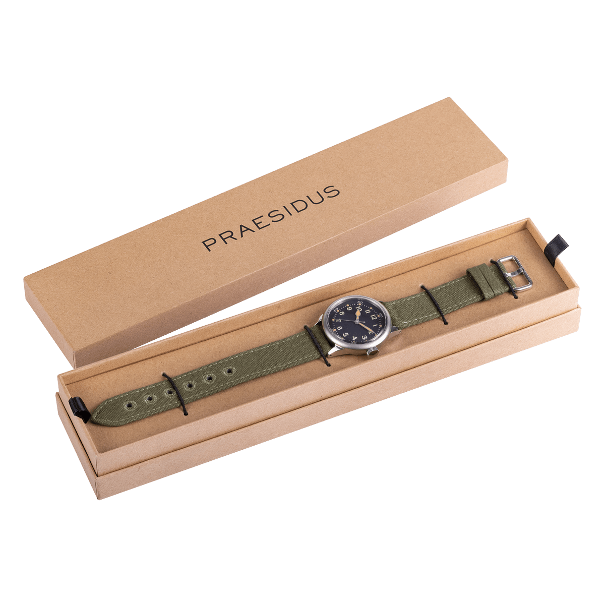 Service Watch - Black Canvas - Praesidus