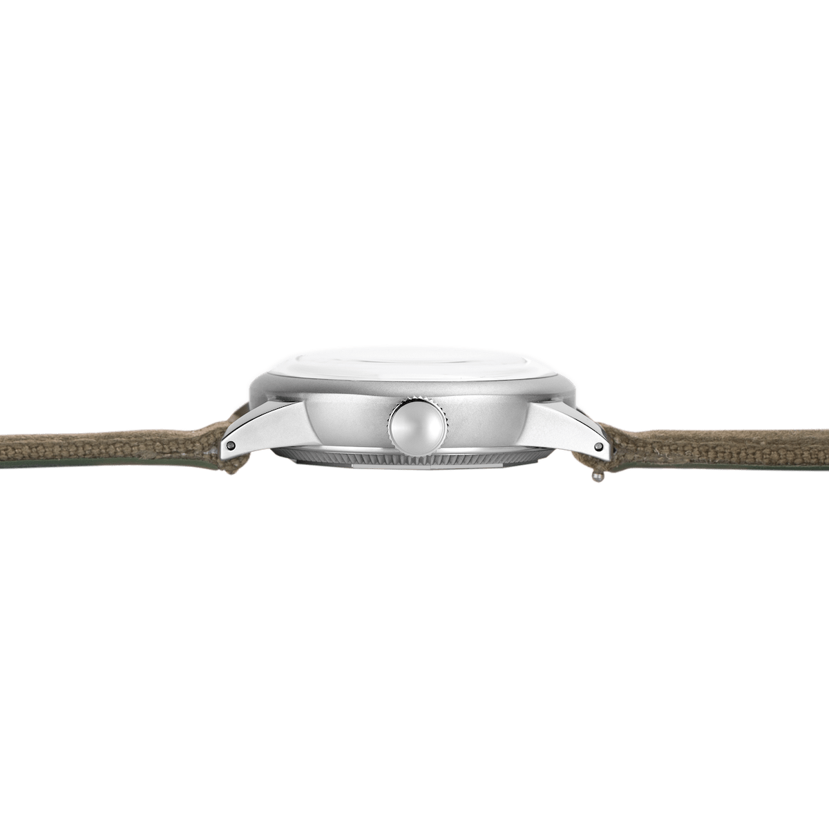 Service Watch - White Canvas - Praesidus