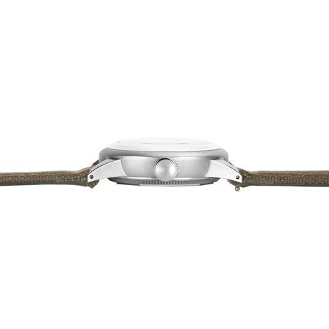 Service Watch - White Canvas - Praesidus