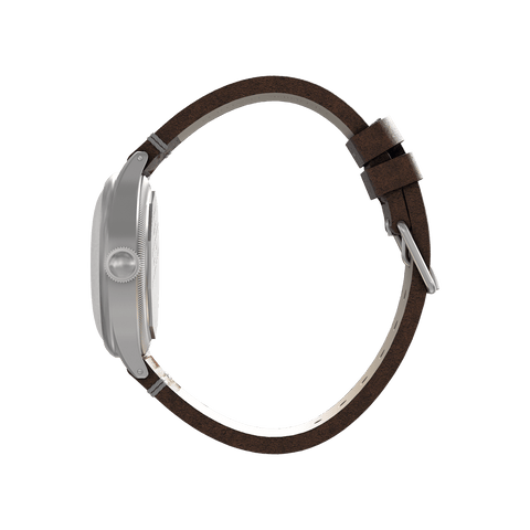 Service Watch - White Leather - Praesidus